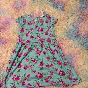 The Children's Place Floral Dress - Pink and Blue